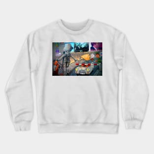 Berlin Wall Graffiti Artwork Street Art Germany Crewneck Sweatshirt